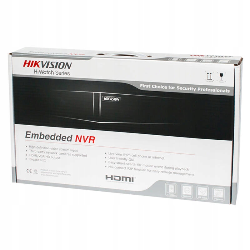 Rejestrator IP Hikvision 8 kanałów do 6Mpx Aplikacja HikConnect do 8 kamer - obrazek 5