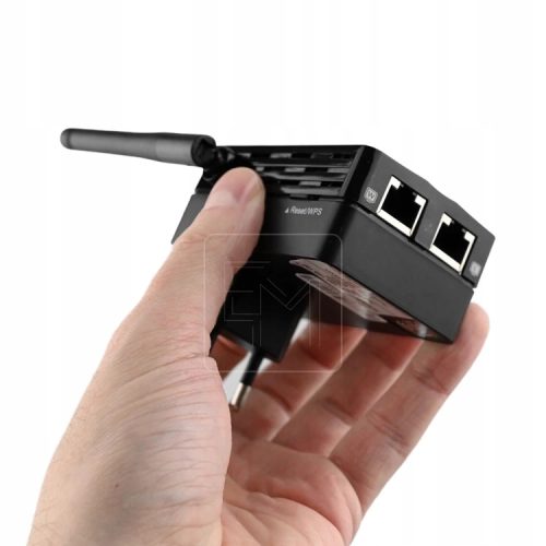 Mini Kamera WiFi Ukryta w Repeater Sieci na Żywo