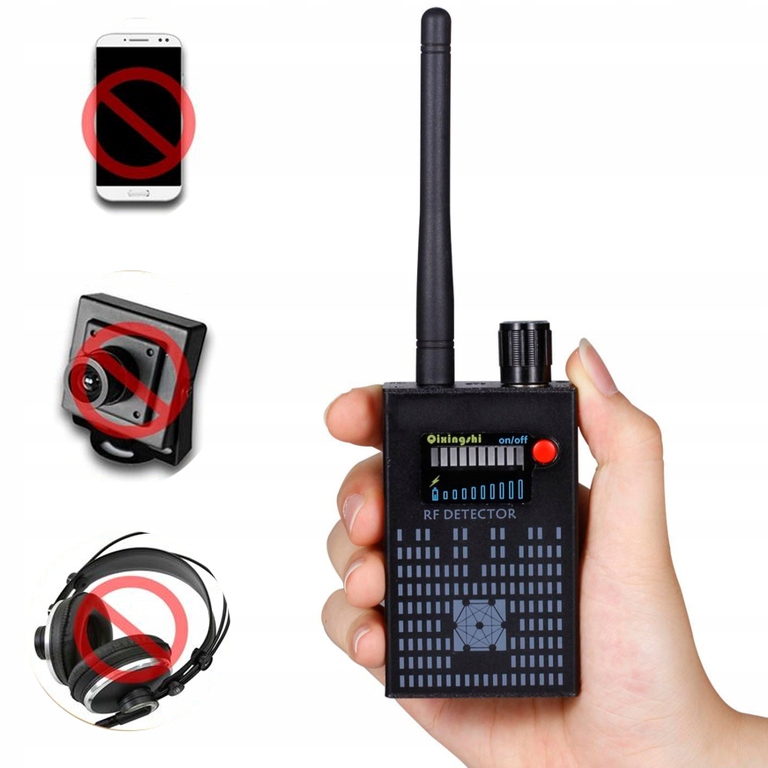 WYKRYWACZ PODSŁUCHÓW DETEKTOR GPS KAMER GSM