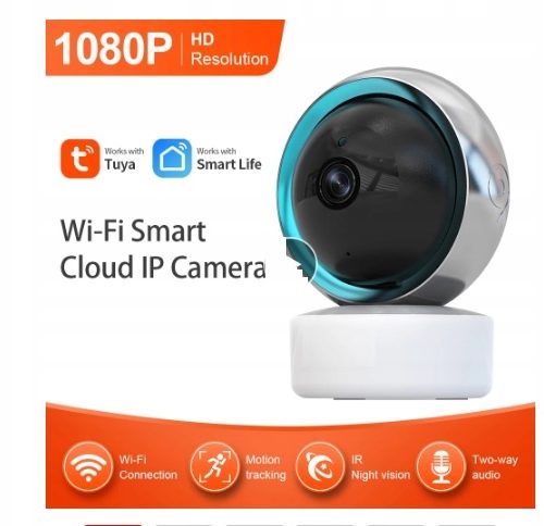 KAMERA OBROTOWA WIFI ELEKTRONICZNA NIANIA app Tuya