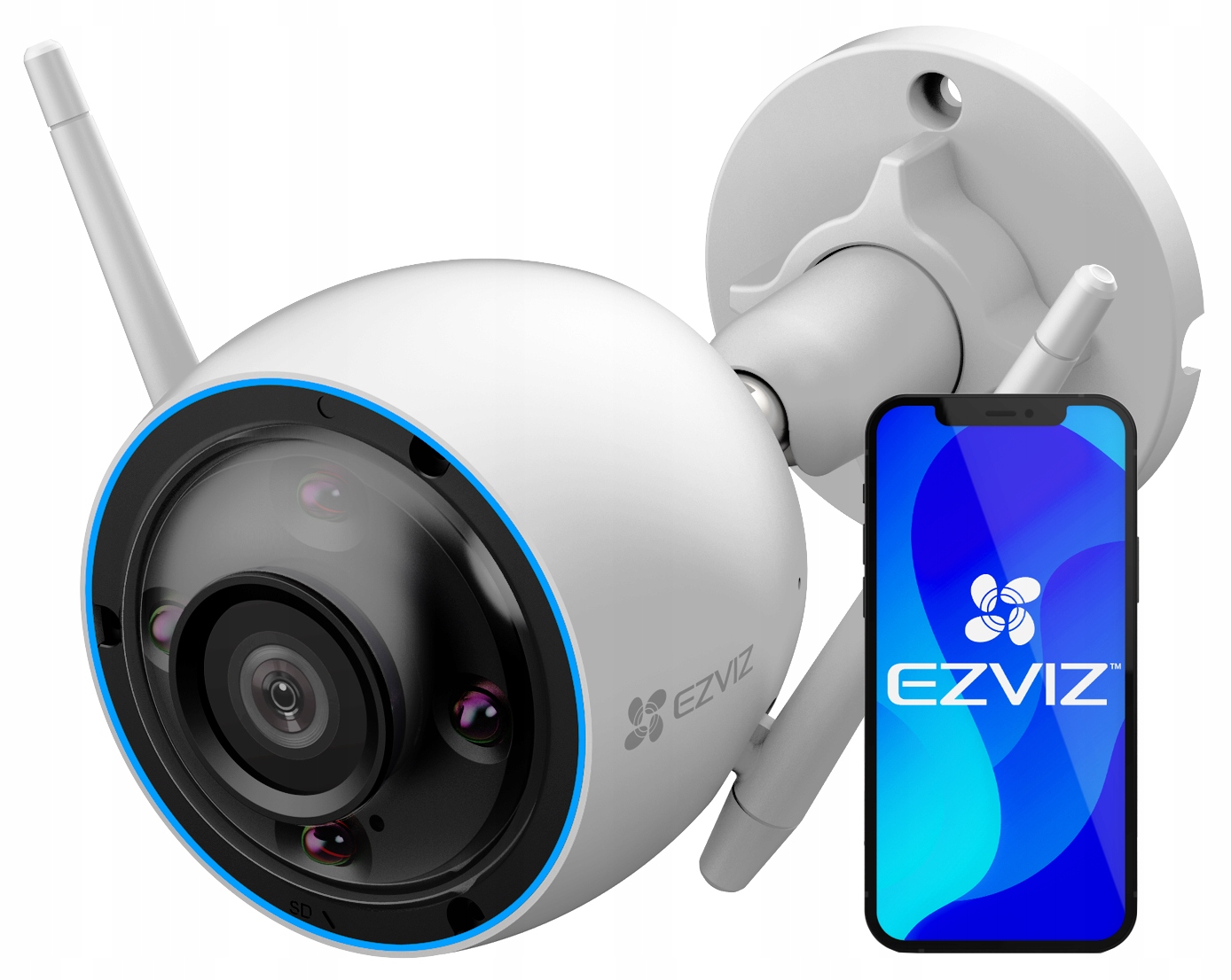 Kamera IP wewnętrzna, zewnętrzna Ezviz CS-H3 - obrazek 10