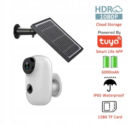 Kamera WIFI Bezprzewodowa NA BATERIE z zapisem mSD