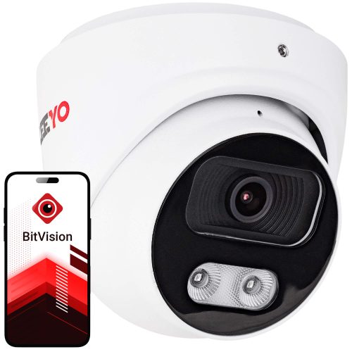 Kamera kopułkowa (dome) IP Keeyo LV-V-IP8M25DF-B-II 8 Mpx