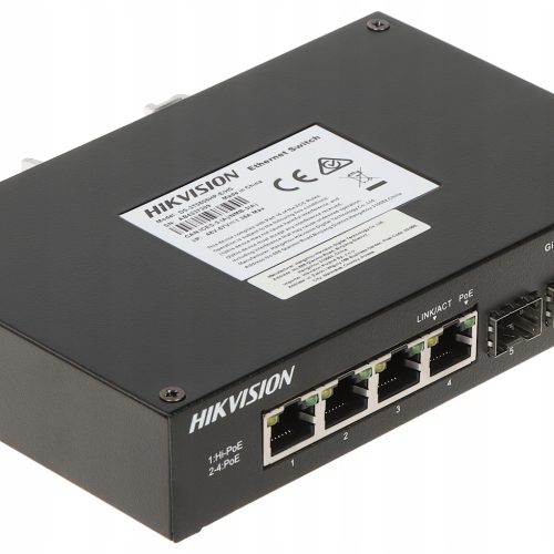 Hikvision Digital Technology DS-3T0506HP-E/HSe Gig...