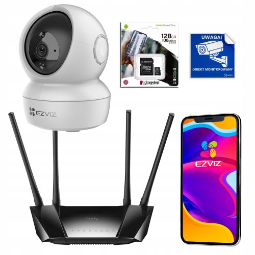 Zestaw do monitoringu Ezviz Monitoring domowy WiFi...