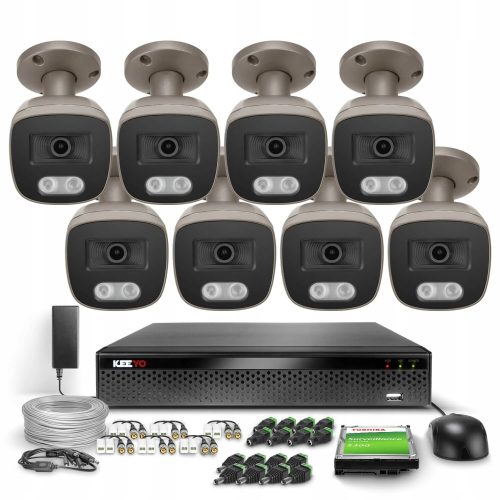 Zestaw do monitoringu 8x LV-E-AL5M25TF-G 5Mpx IR 2...