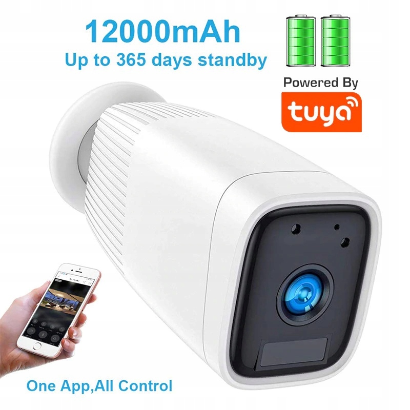 Kamera bezprzewodowa WIFI na baterie , MicroSD, IR