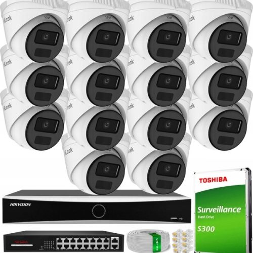 Zestaw monitoringu dom kamera IP 14x IPC-T241H-C D...