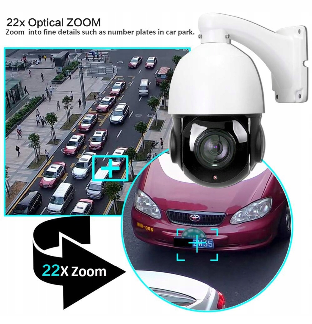 KAMERA GSM OBROTOWA PTZ 4G SIM AUTOTRACKING - obrazek 6