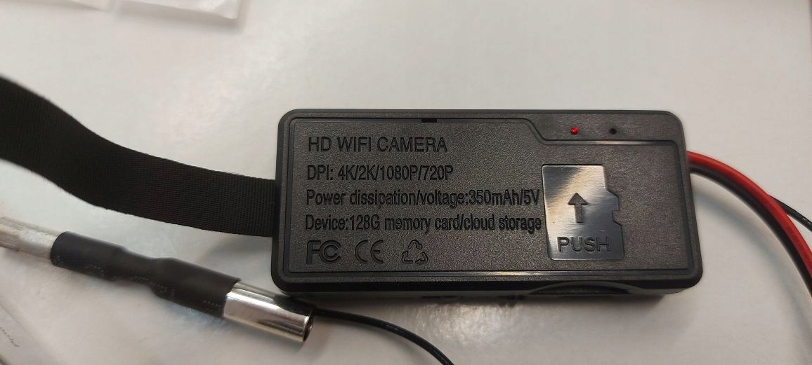 Najmniejsza kamera szpiegowska WiFi na taśmie z IR - obrazek 8