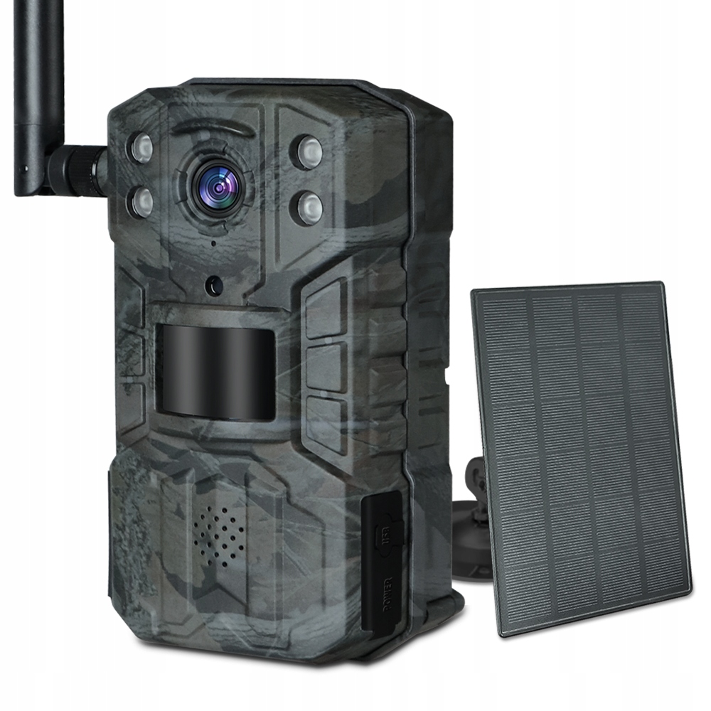 BEZPZREWODOWA KAMERA SOLARNA FOTOPUŁAPKA 4G LTE 14MPX mega mocna! - obrazek 2