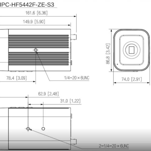 DAHUA DH-IPC-HF5442F-ZE kamera IP 4Mpx