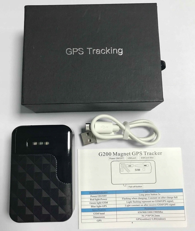 GPS GSM Lokalizator do auta lub motoru, magnes - obrazek 2
