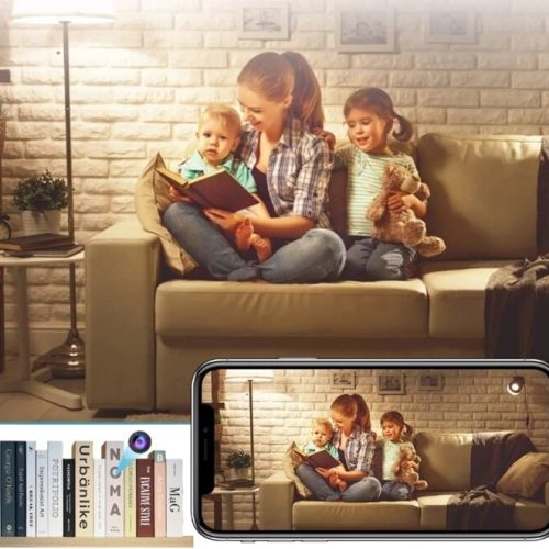 UKRYTA w książce MINI kamera WiFi fullHD SZPIEGO...