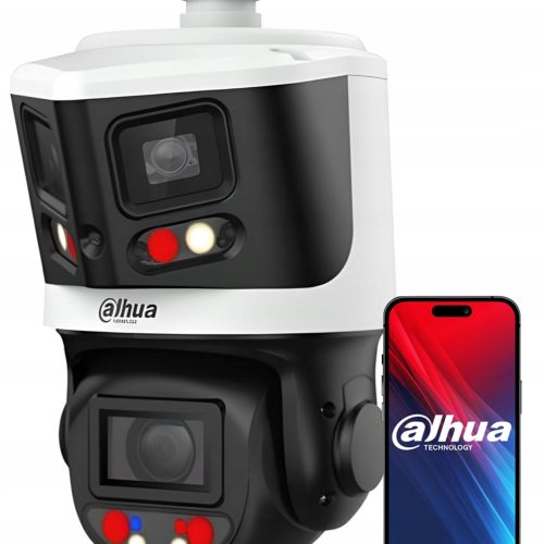 Kamera IP wewnętrzna, zewnętrzna Dahua SDT3E410-8P-MB-A-PV1+256Gb