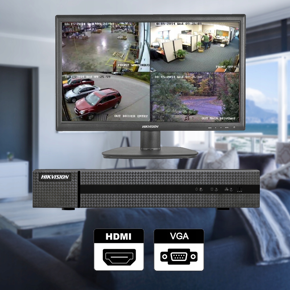 REJESTRATOR IP PoE Hikvision NVR-8CH-POE 8-kanałów - obrazek 13