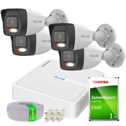 Zestaw monitoringu dom kamera IP 4x IPCAM-B2-30DL ...