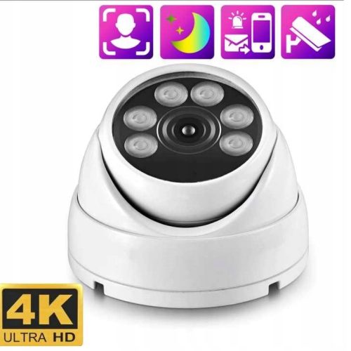 KAMERA 4K KOPUŁOWA G-VISION IP 8MPX 2,8mm AUDIO K...