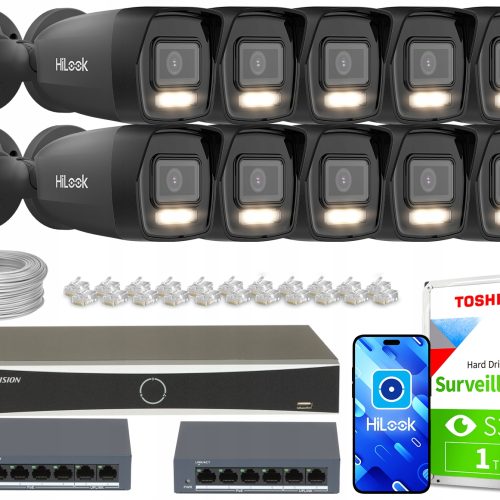 Zestaw do monitoringu Hikvision DS-7616NXI-K1(D) +...