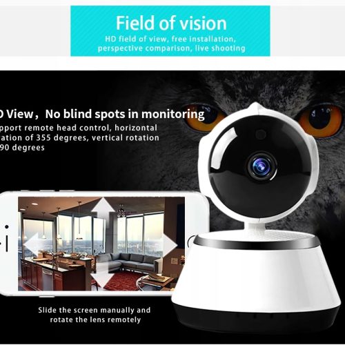 KAMERA OBROTOWA WIFI ELEKTRONICZNA NIANIA 8MPX 4K
