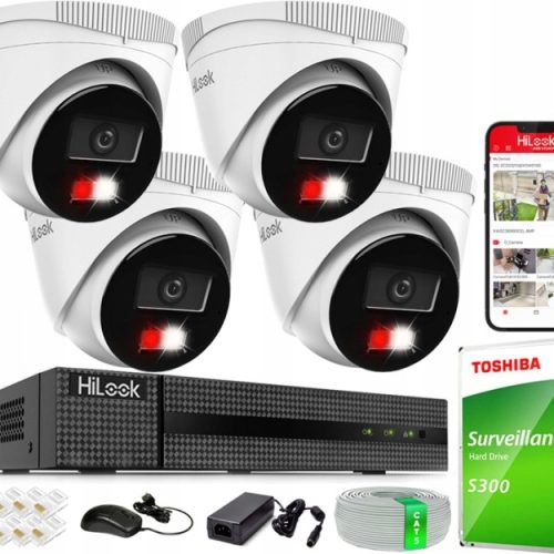 Zestaw monitoringu dom kamera IP 4x IPC-T240HA-LU ...
