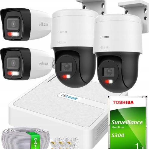 Zestaw do monitoringu HiLook ZESTAW MONITORINGU 2x...