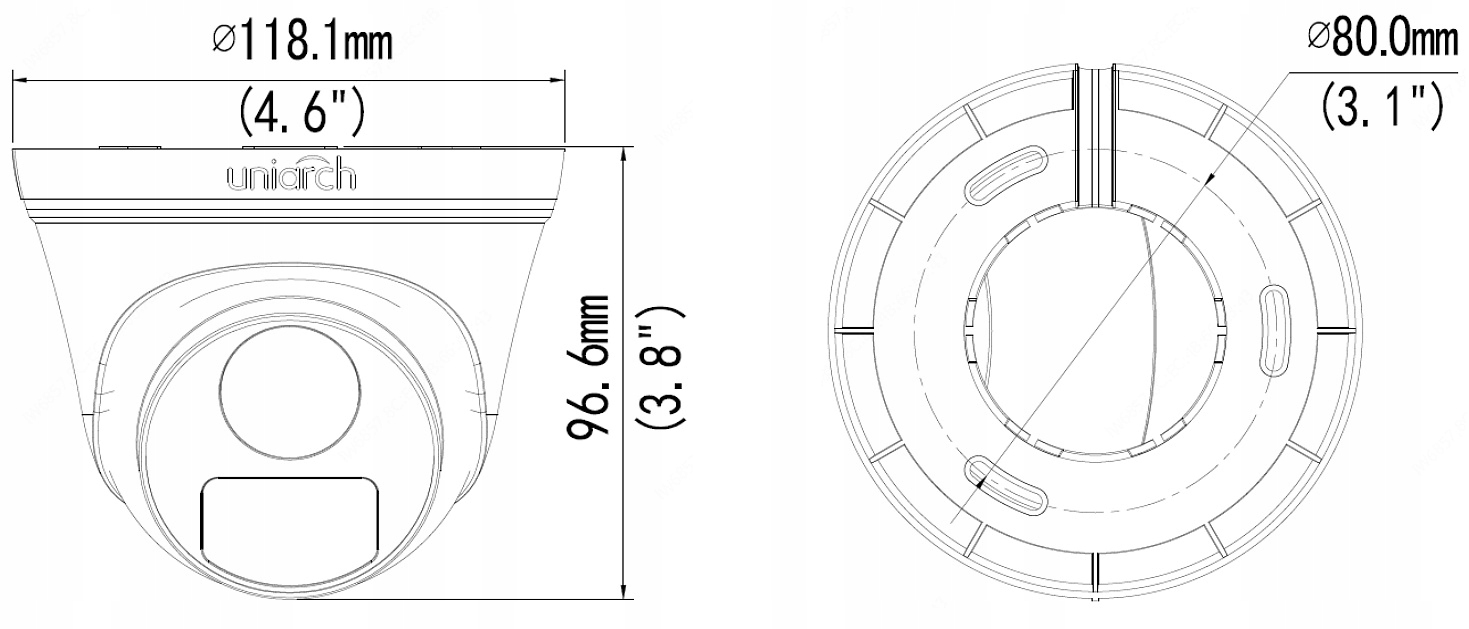 KAMERA IP IPC-T122-APF28 - 1080p 2.8 mm UNIARCH - obrazek 4