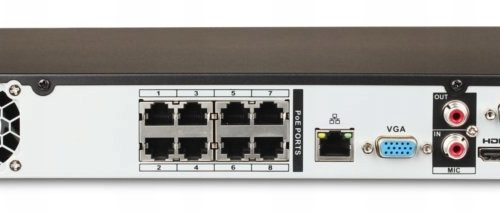 Rejestrator IP DHI-NVR4208-8P DAHUA 8 KANAŁOWY PO...