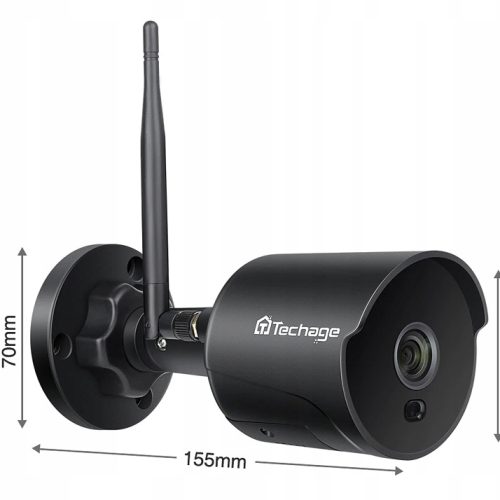 Mini kamera IP WIFI bezprzewodowa z zasilaczem
