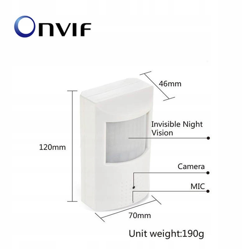 UKRYTA KAMERA W CZUJCE RUCHU 8MPX 4K WIFI AUDIO - obrazek 6