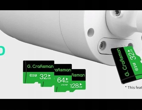 G.Craftsman 4K 30FPS POE kamera IP Audio 2.8mm obiektyw 8MP RTMP SONY