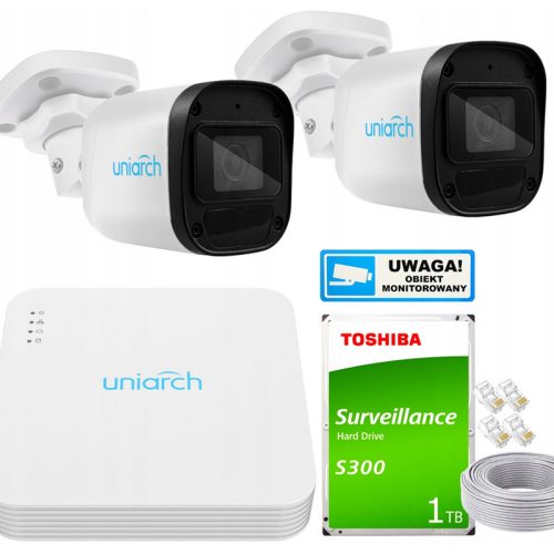 Zestaw monitoringu dom kamera IP 2x IPC-B122-APF28...