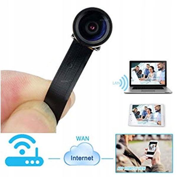 MINI kamera WiFi Szpiegowska SPY jakość 4K