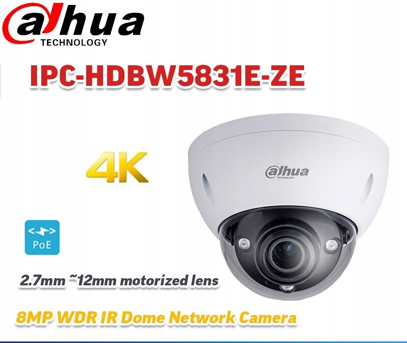 Kamera kopułkowa (dome) DAHUA IPC-HDBW5831E-ZE-271