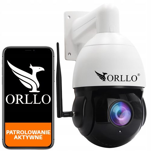 Kamera IP Orllo Zewnętrzna Obrotowa 360 Stopni POE