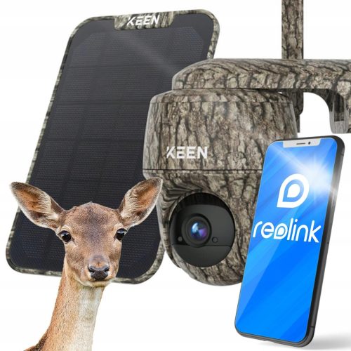 Kamera IP Reolink KEEN Ranger PT + Panel Solarny 4MP 3G/4G IR 10m