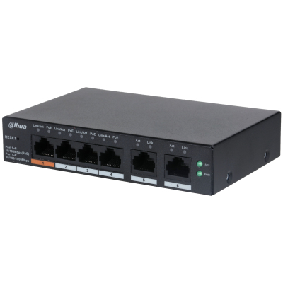 SWITCH POE CS4006-4ET-60 4-PORTOWY DAHUA - obrazek 5