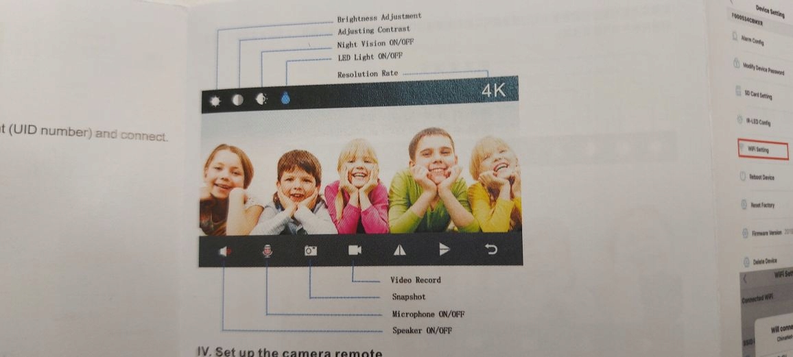 Najmniejsza kamera szpiegowska WiFi na taśmie z IR - obrazek 10