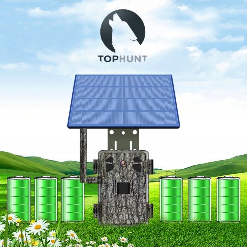 Kamera Leśna Fotopułapka Solarna TOPHUNT 2.7K 4G...