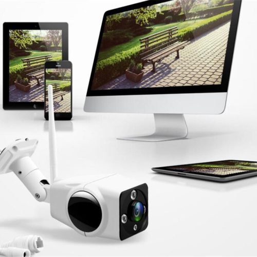 Kamera tubowa WIFI szerokokątna 360° monitoring ...