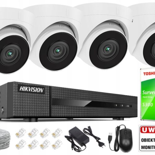 Kamera IP Hikvision IP 4MPX KIT