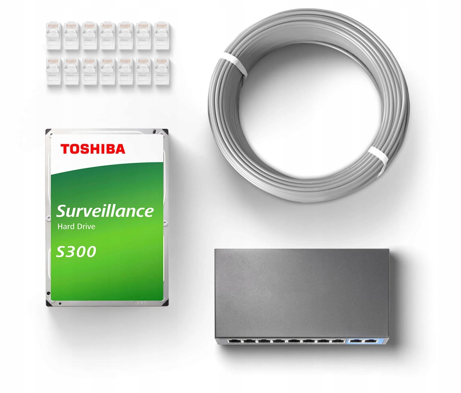 Zestaw monitoringu firma dom IP 16x IPC-HFW1439TL1-A-IL-0280B 4MPx mikrofon - obrazek 8