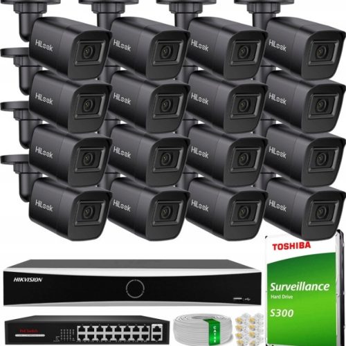 Zestaw monitoringu dom kamera zewnętrzna IP 16x I...
