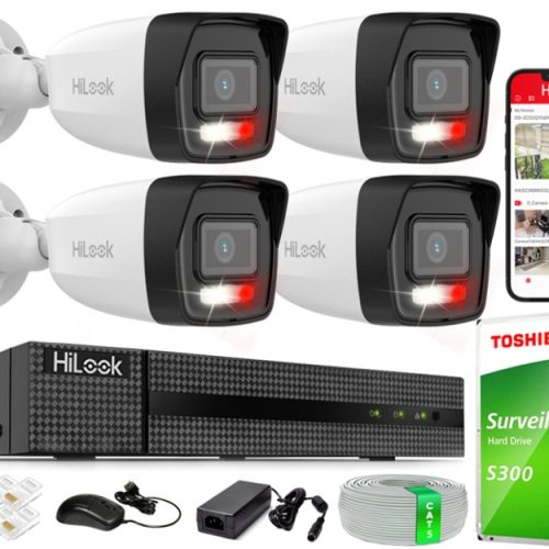 Zestaw do monitoringu dom kamera IP 4x IPC-B140HA-...