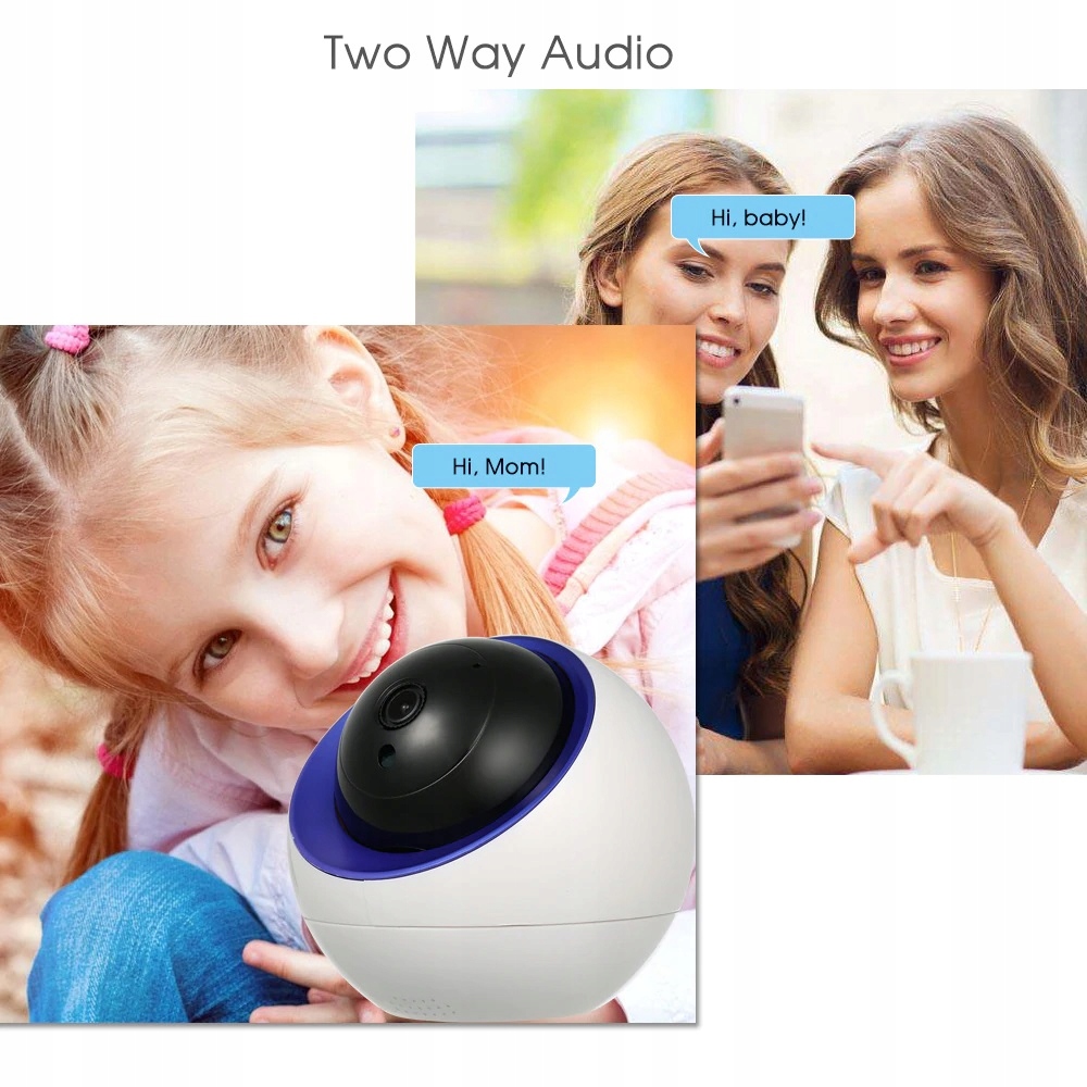 kamera WIFI obrotowa p2p 2MPX Monitoring Tuya - obrazek 13
