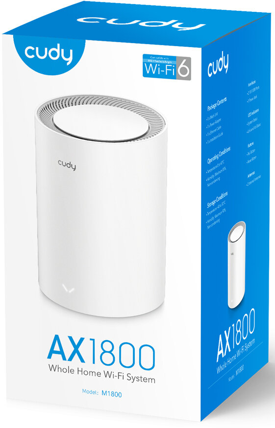 Router Cudy M1800 802.11ax (Wi-Fi 6) - obrazek 4