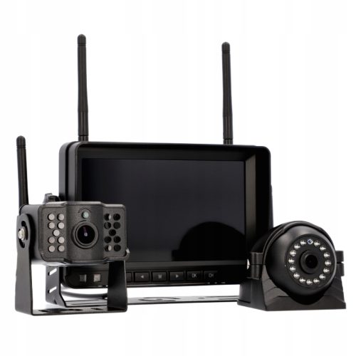 Zestaw monitoringu mobilnego bezprzewodowego 2xcam