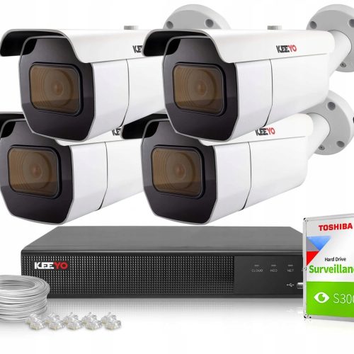 Zestaw monitoringu zewnętrzny kamera IP 4x LV-V-I...