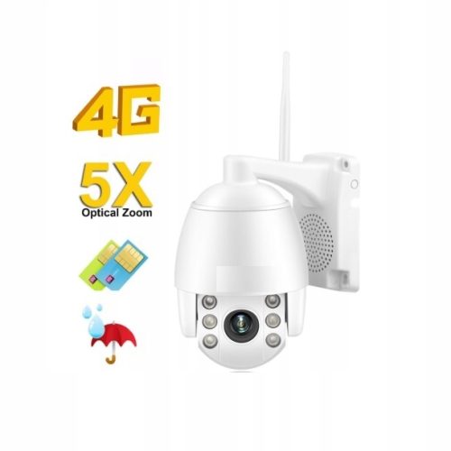 OBROTOWA KAMERA CAMHI LTE FULL HD OBROTOWA 4G internet z karty SIM