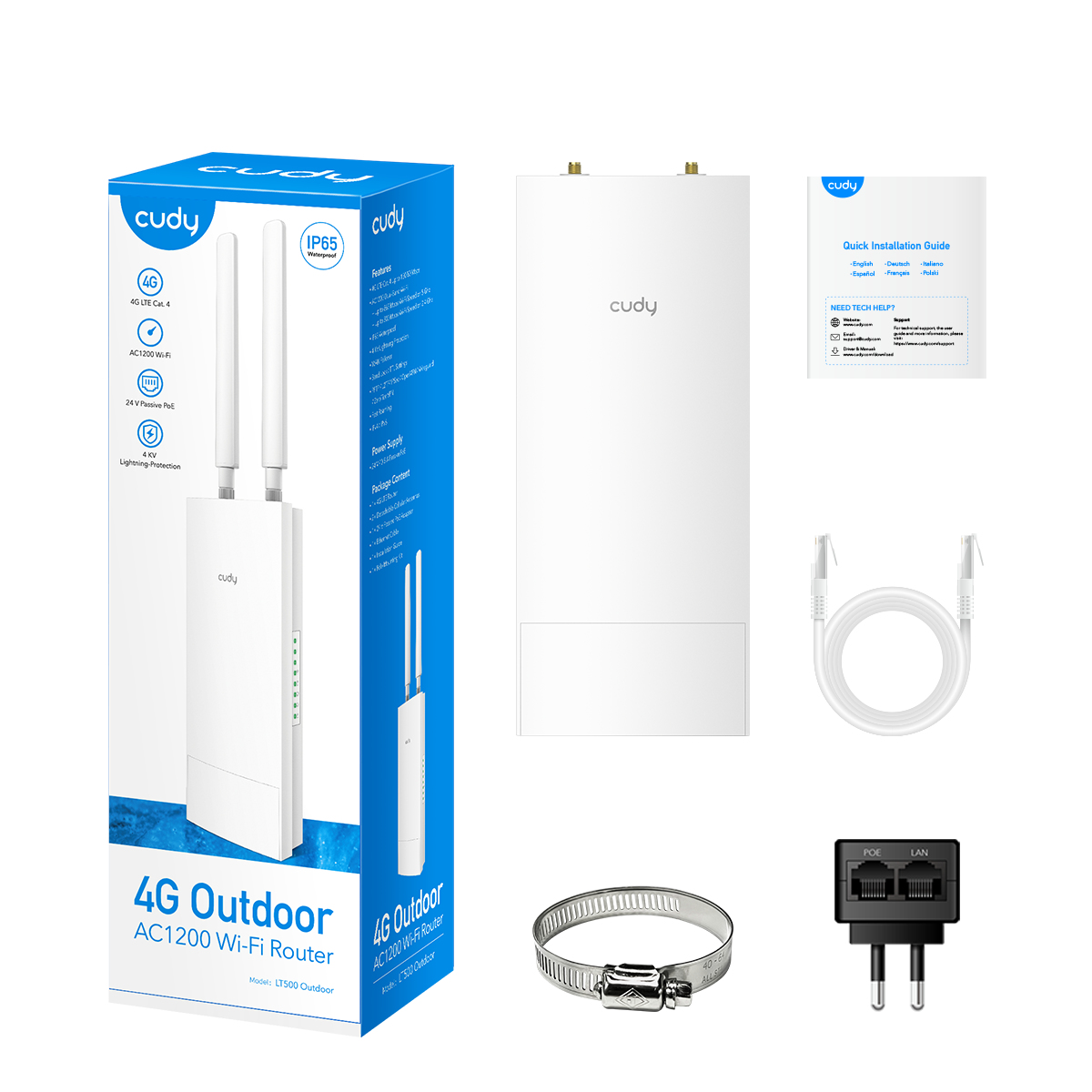 Router Cudy LT500_OD 802.11ac (Wi-Fi 5), 802.11n (Wi-Fi 4) - obrazek 7
